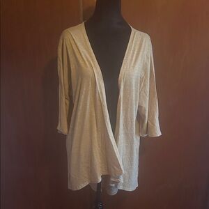 LuLaRoe Tan Open Front Cardigan